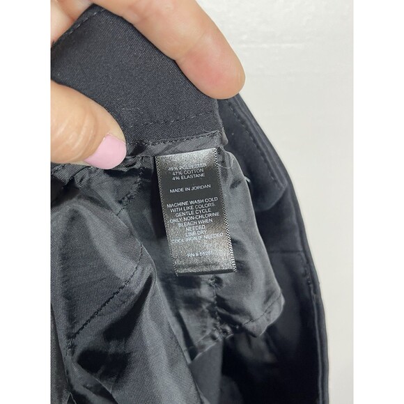 Express Editor Women's 6R Black Cropped Ankle Tapered Dress Pants - Picture 4 of 6